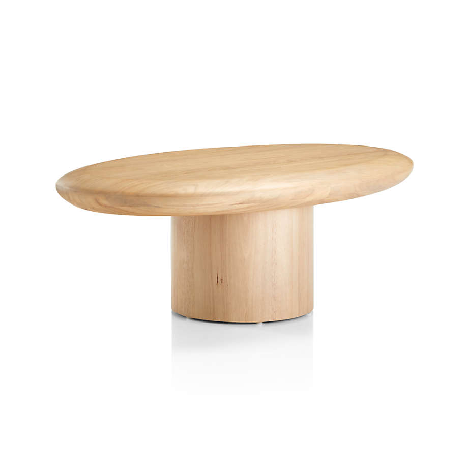 Pacific Natural Wood Oval Coffee Table by Leanne Ford thumbnail 3