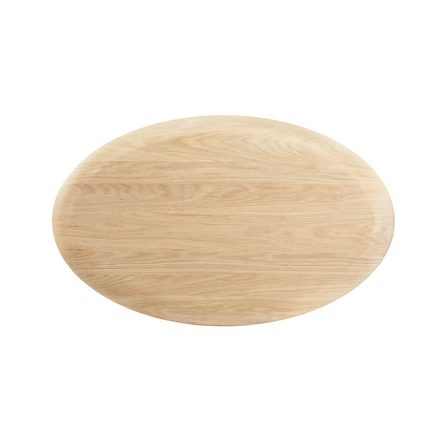 Pacific Natural Wood Oval Coffee Table by Leanne Ford thumbnail 4