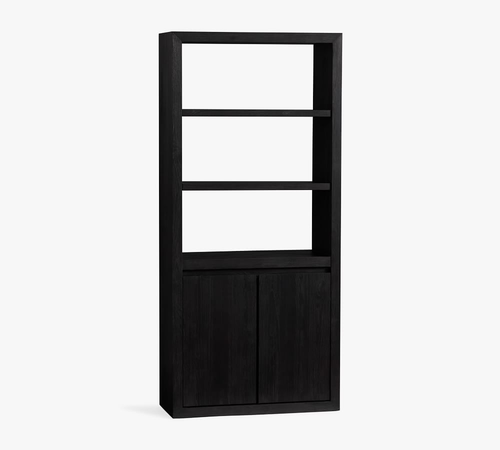 Folsom Tall Bookcase with Doors thumbnail 2