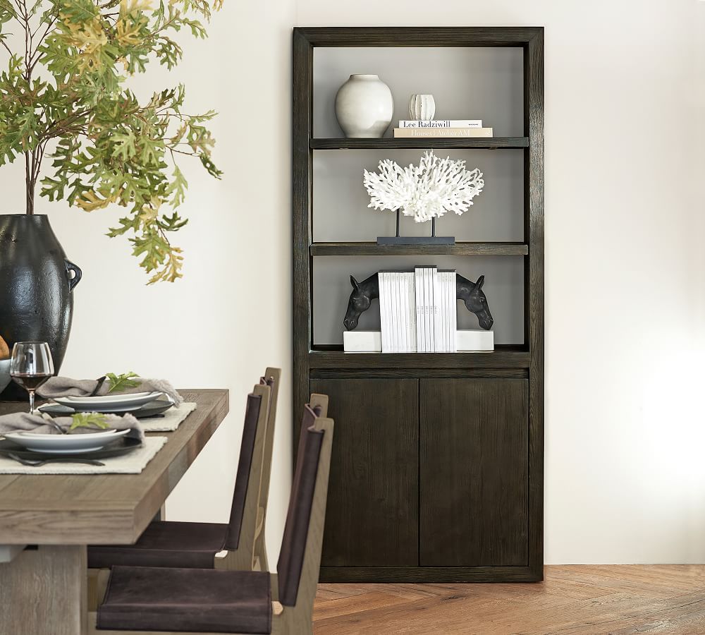 Folsom Tall Bookcase with Doors thumbnail 5