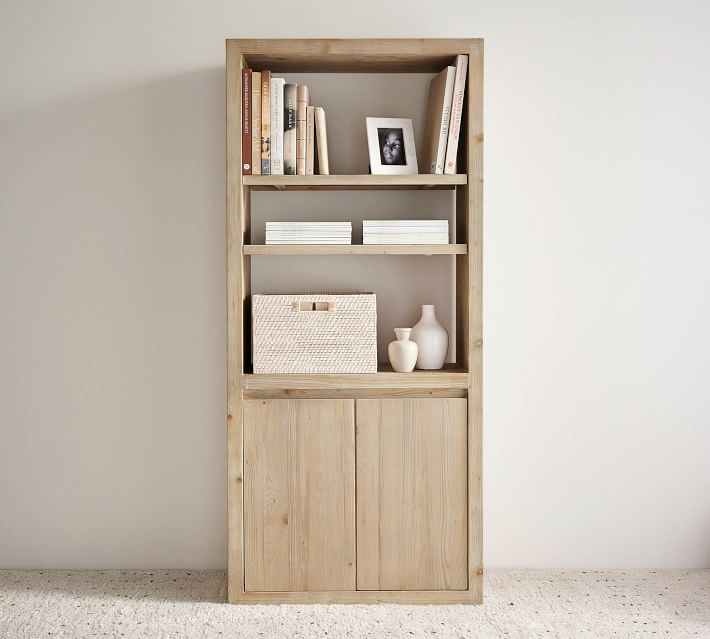 Folsom Tall Bookcase with Doors thumbnail 5