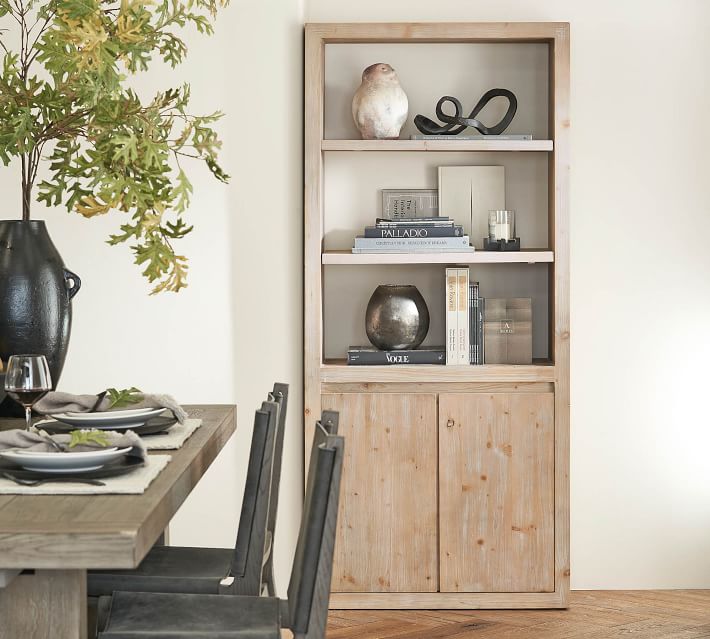 Folsom Tall Bookcase with Doors thumbnail 6