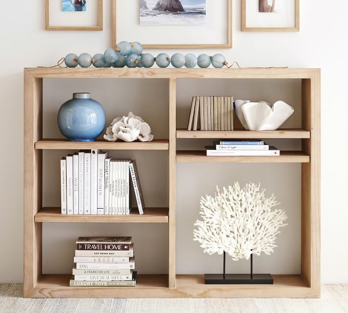 Folsom Console Bookcase - Desert Pine thumbnail 2
