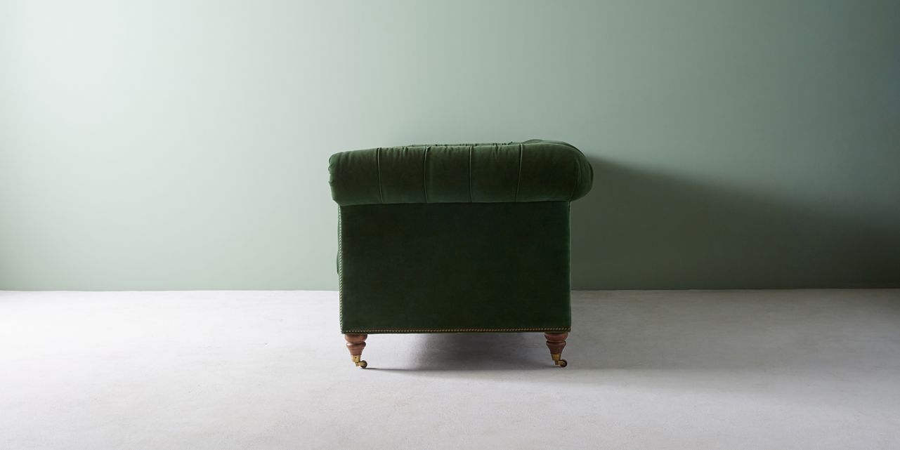 Lyre Chesterfield Two Cushion Sofa thumbnail 2