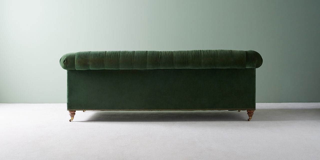 Lyre Chesterfield Two Cushion Sofa thumbnail 4