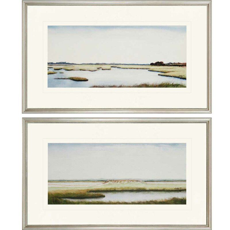 Arlo Marshlands I 2 piece print set with frame thumbnail 4