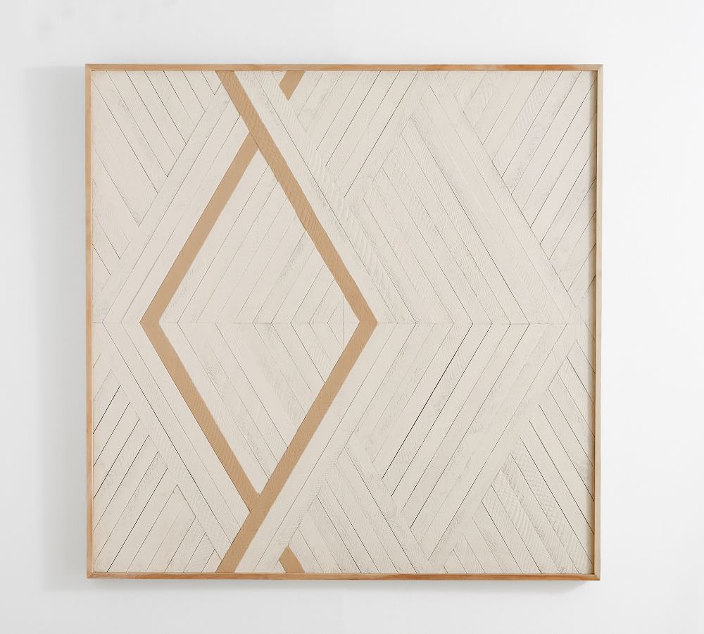Aleksandra Zee Inlaid Wood Wall Art With Frame thumbnail 2