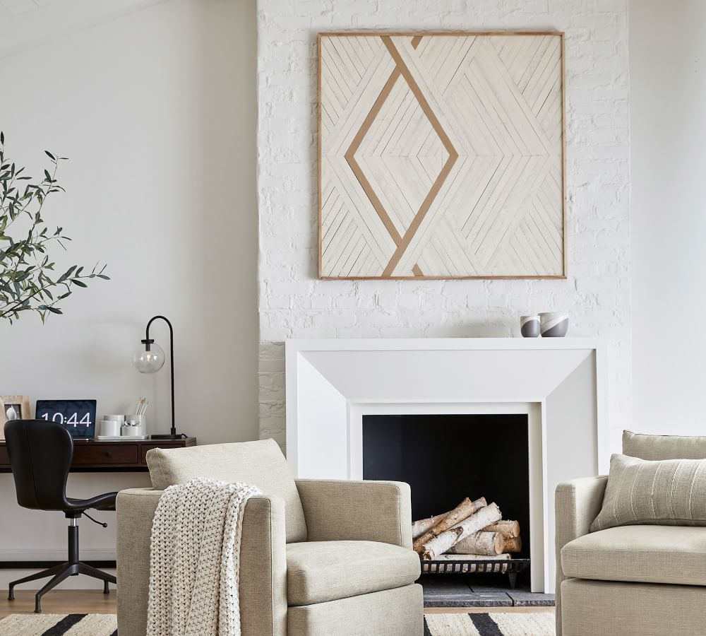 Aleksandra Zee Inlaid Wood Wall Art With Frame thumbnail 4
