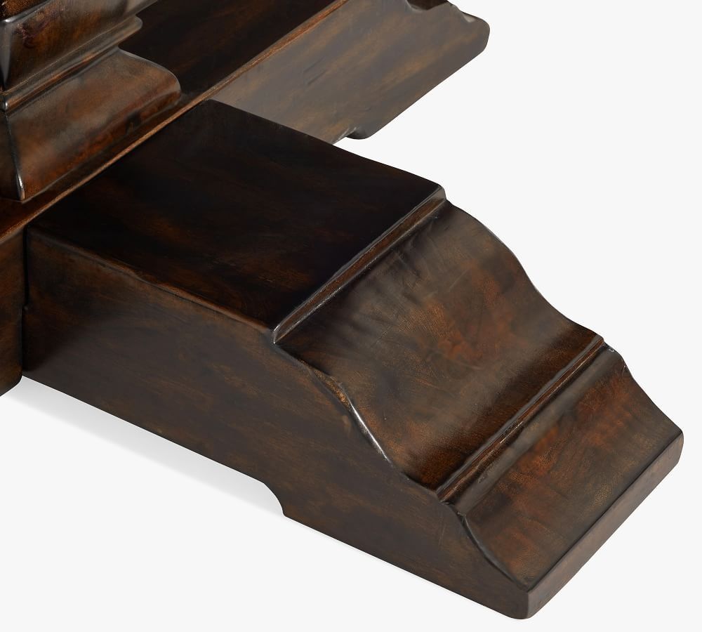 Banks Round Pedestal Extending Dining Table thumbnail 5
