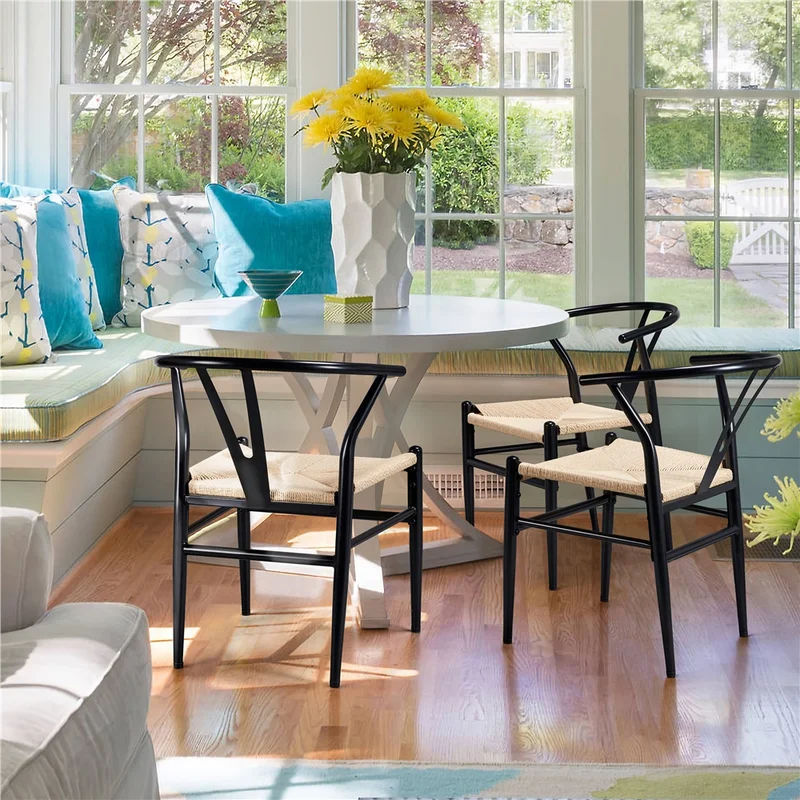 Gustavo Wishbone Arm Chair Set of 2  thumbnail 8