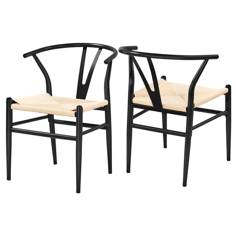 Gustavo Wishbone Arm Chair Set of 2  thumbnail 9