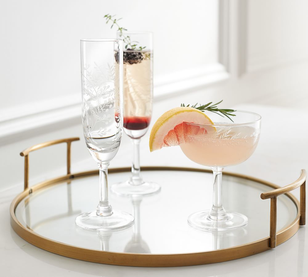 Bleecker Glass Bar Tray thumbnail 3