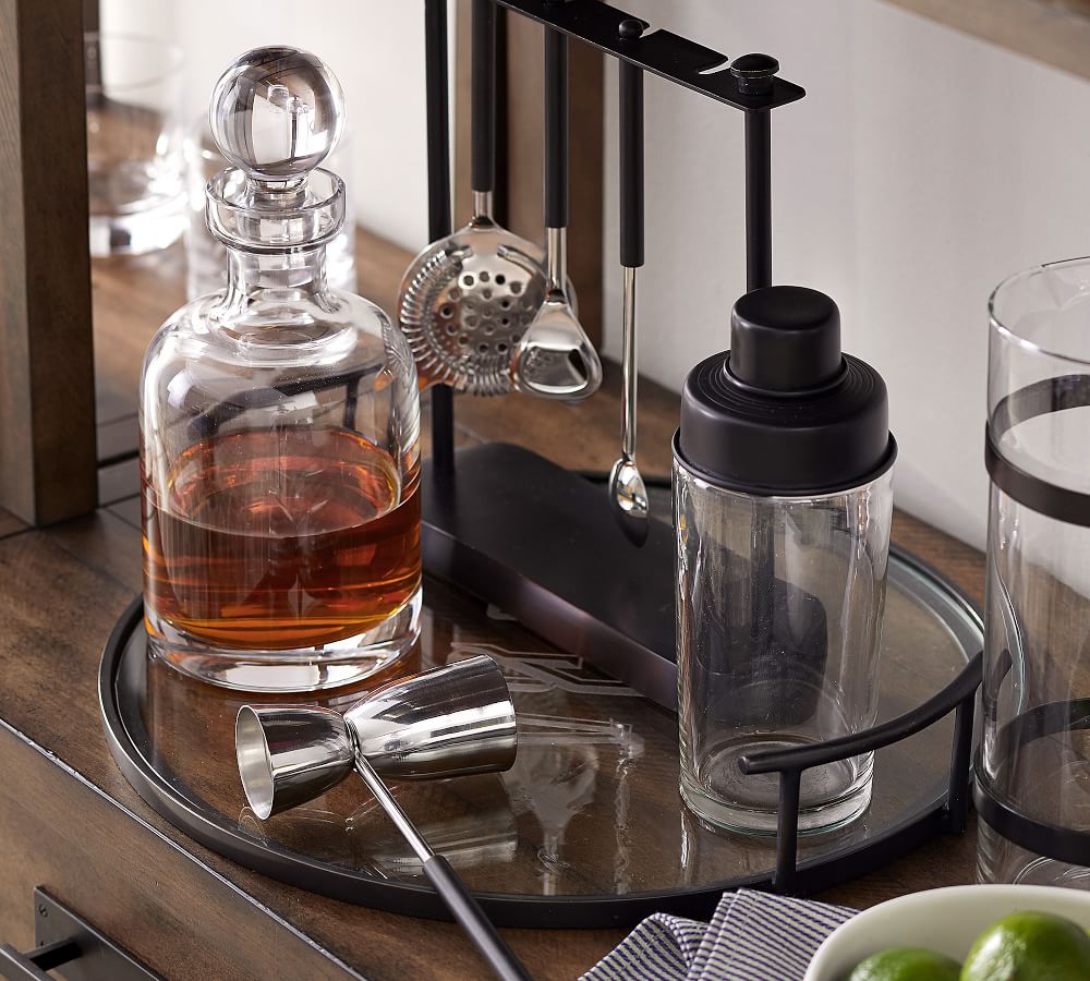 Bleecker Glass Bar Tray thumbnail 4