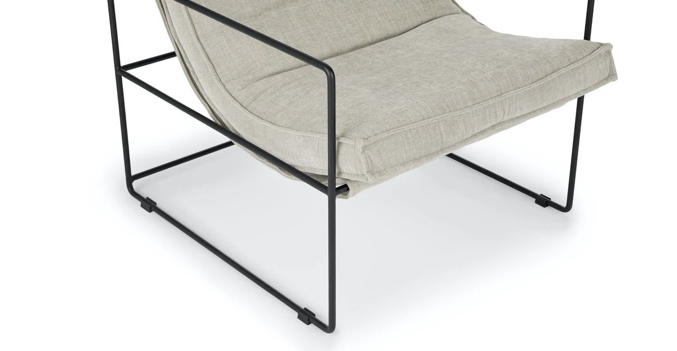 Entin Whistle Gray Lounge Chair thumbnail 5