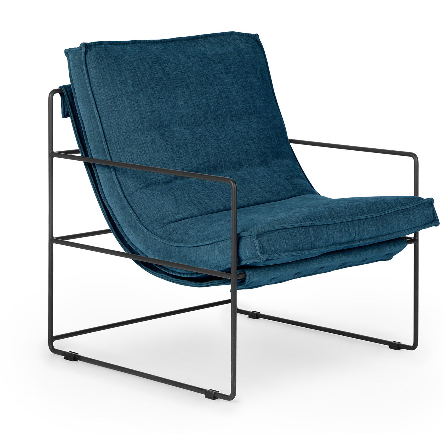 Entin Dash Blue Lounge Chair thumbnail 3