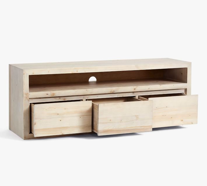 Folsom 3-Drawer Media Console (66") thumbnail 4