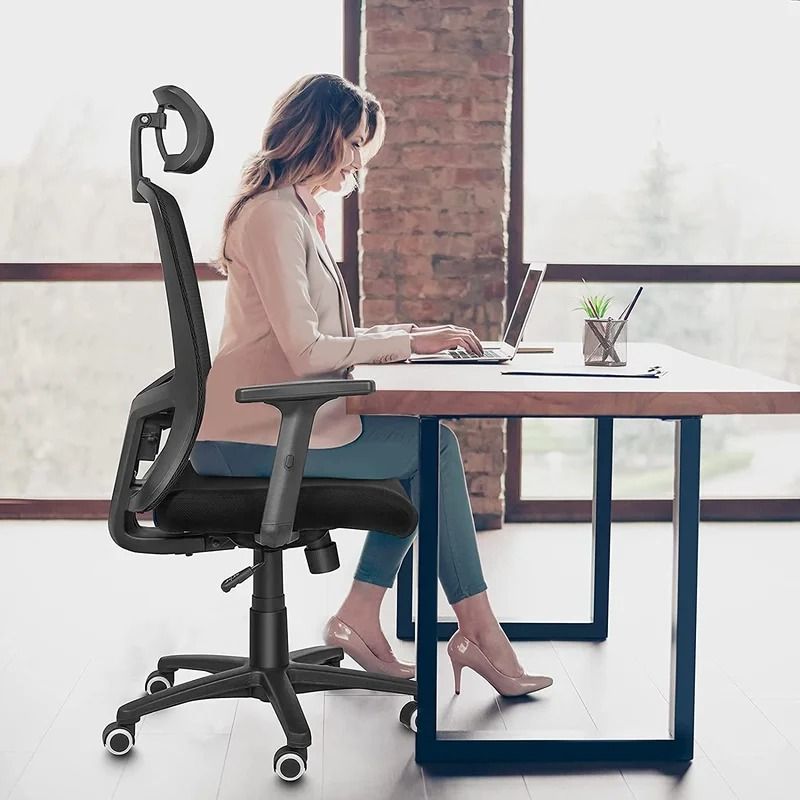 Ergonomic Office Chair High Back Mesh Computer Chair thumbnail 2