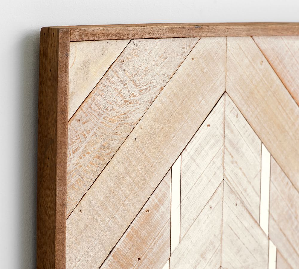 Planked Pine Wall Art With Frame thumbnail 4