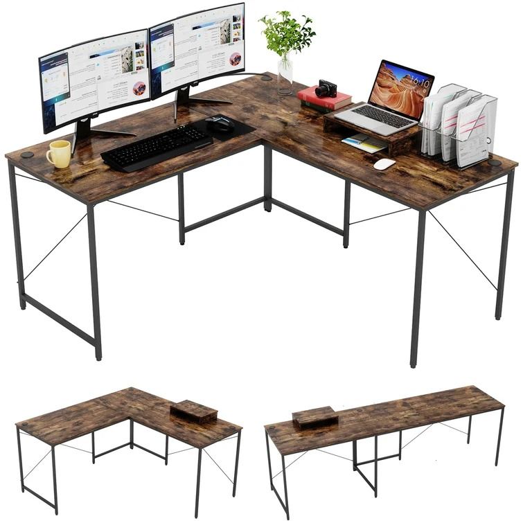 Reversible L-Shape Desk thumbnail 2
