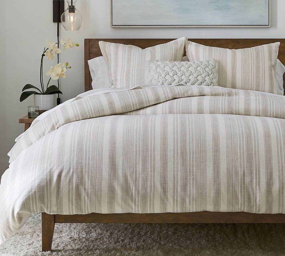 Taupe Hawthorn Striped Sham No Insert thumbnail 4