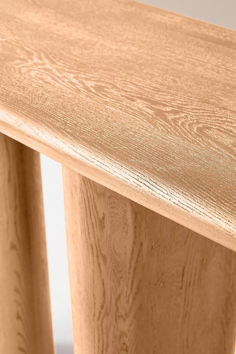 Kalle Sculptural Oak Console thumbnail 3