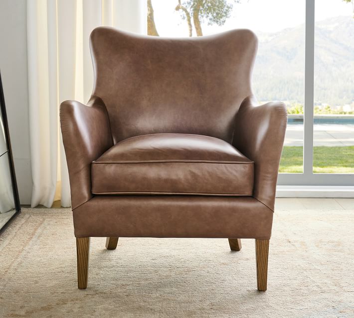 Clark Leather Armchair thumbnail 3