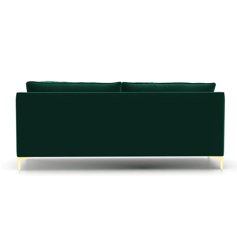 Analayah Velvet Sofa thumbnail 6