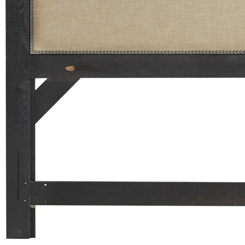 Lockridge Upholstered Solid Wood Panel Headboard King thumbnail 5
