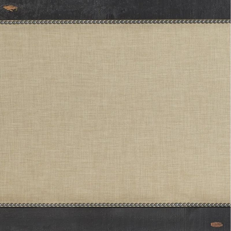 Lockridge Upholstered Solid Wood Panel Headboard King thumbnail 7
