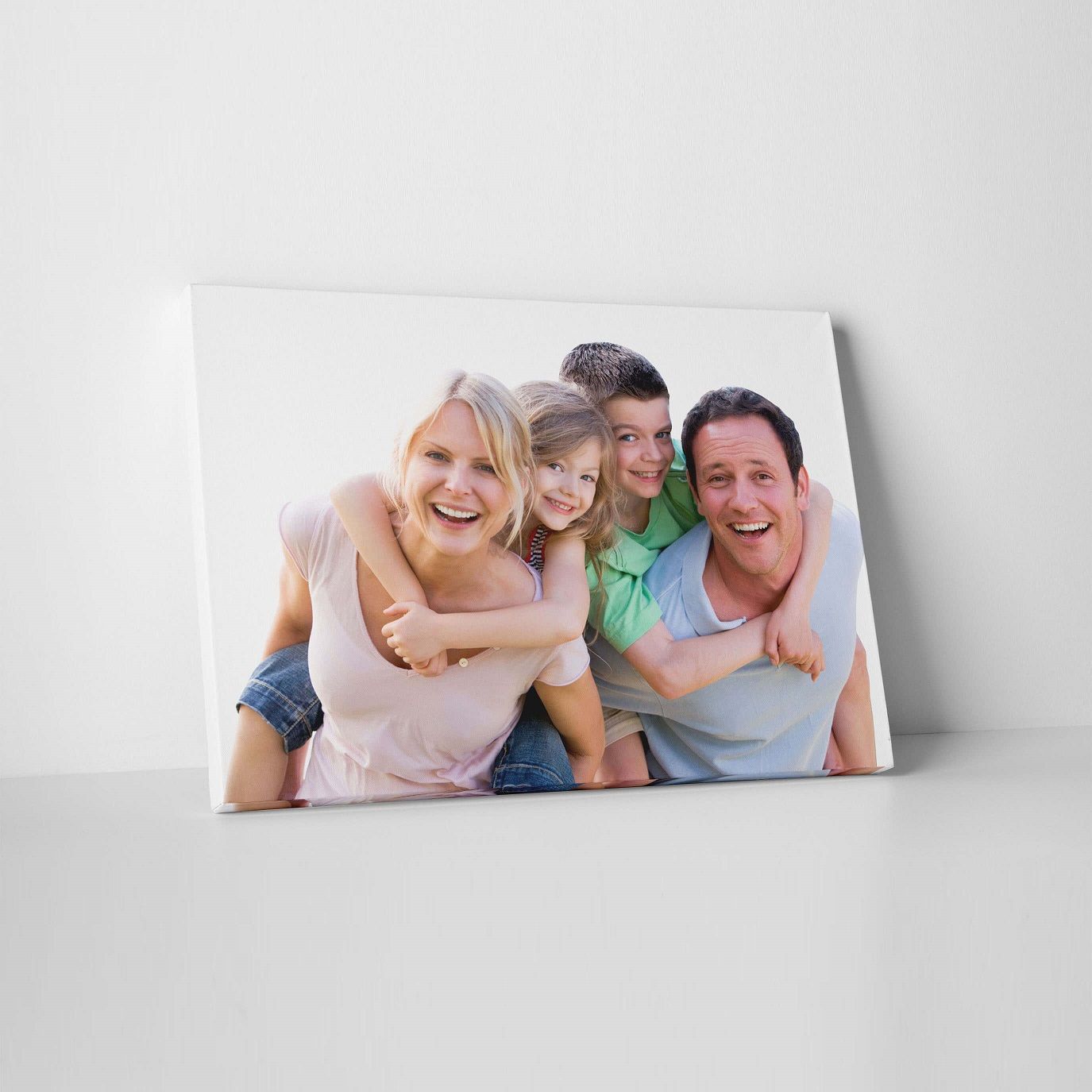 Print Family Photos on Canvas Unframed thumbnail 2