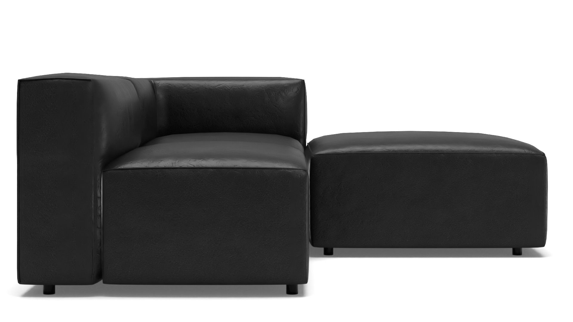 Remi Leather 3 Piece Sectional thumbnail 2