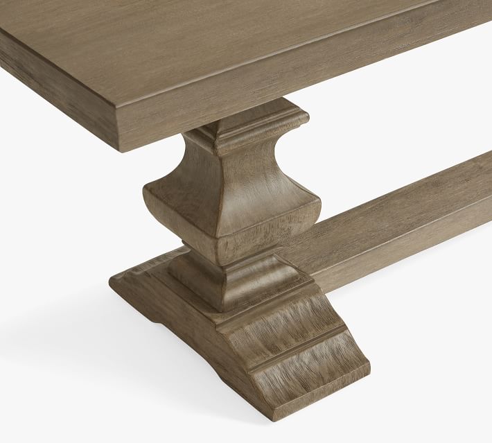 Banks Dining Bench Gray Wash thumbnail 6