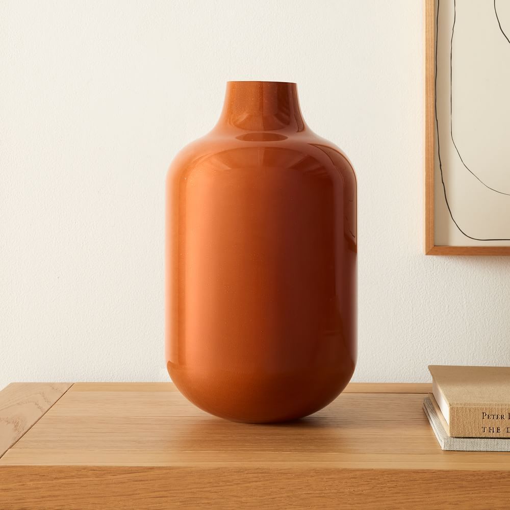 Mari Vase-Rust-Large thumbnail 2