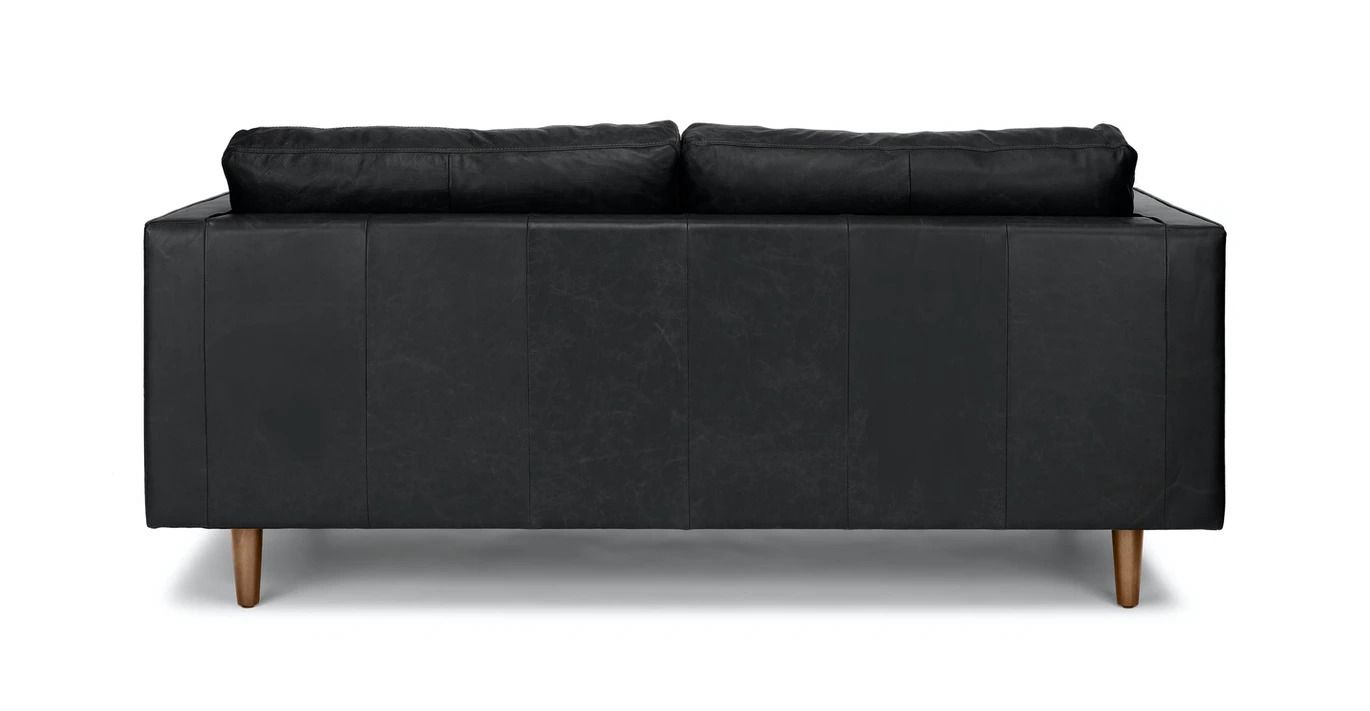 Sven Oxford Black 72" Sofa thumbnail 5