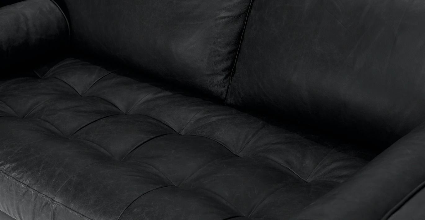 Sven Oxford Black 72" Sofa thumbnail 7
