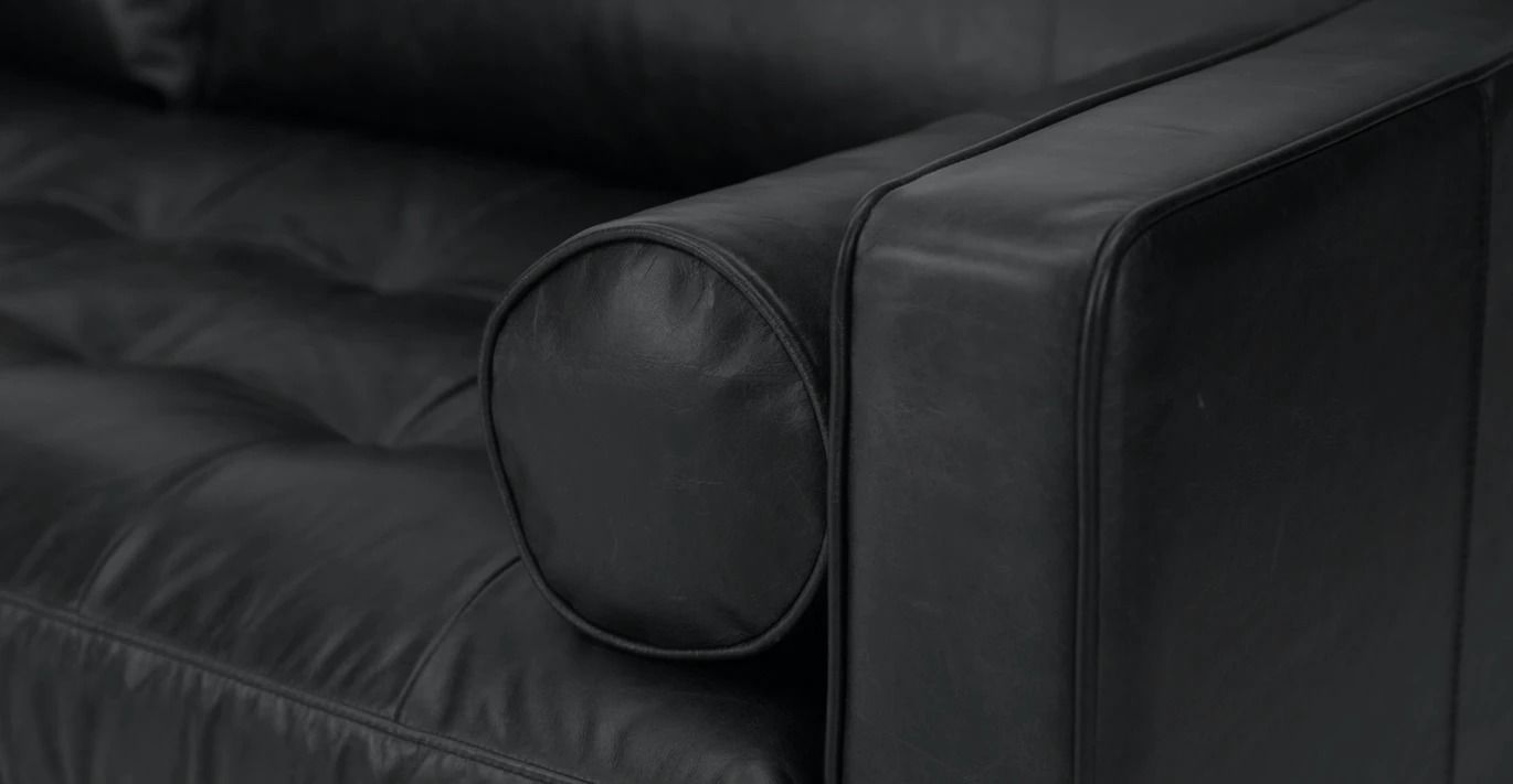 Sven Oxford Black 72" Sofa thumbnail 8