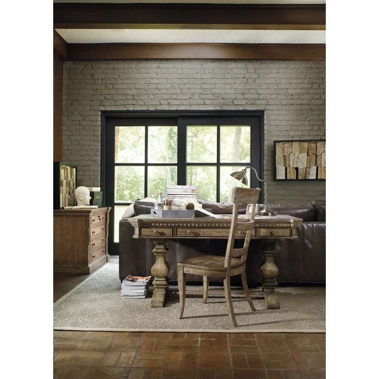 Sorella Solid Wood Writing Desk thumbnail 2
