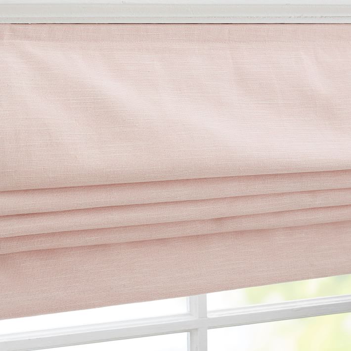 Cotton Linen Roman Blackout Cordless Shade thumbnail 3