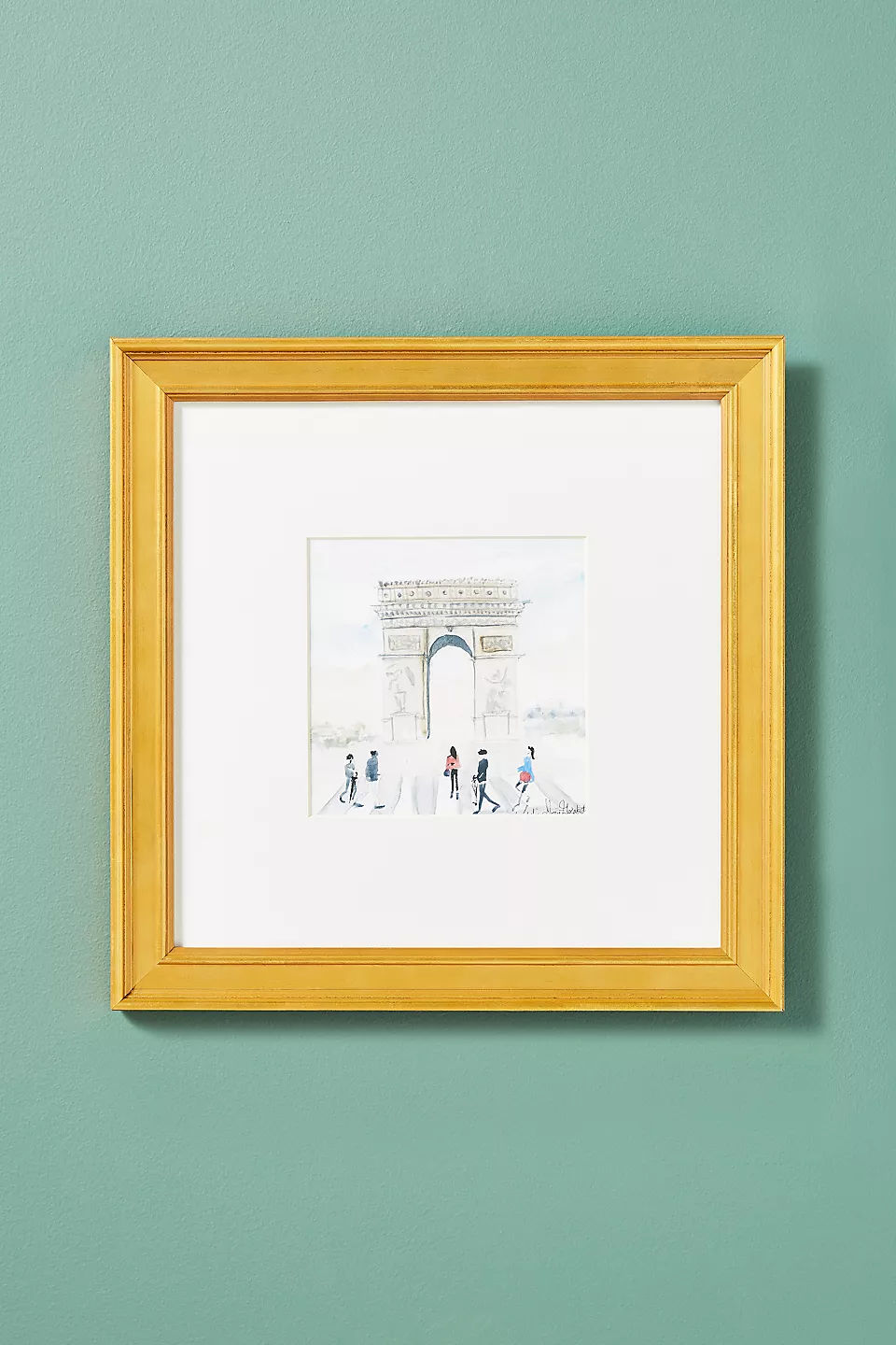 Paris Commute Wall Art with Frame thumbnail 2