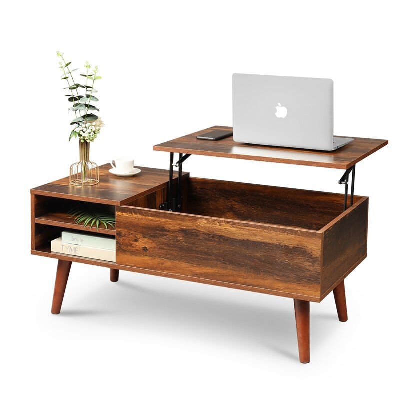 Lift Top Coffee Table With Storage thumbnail 4