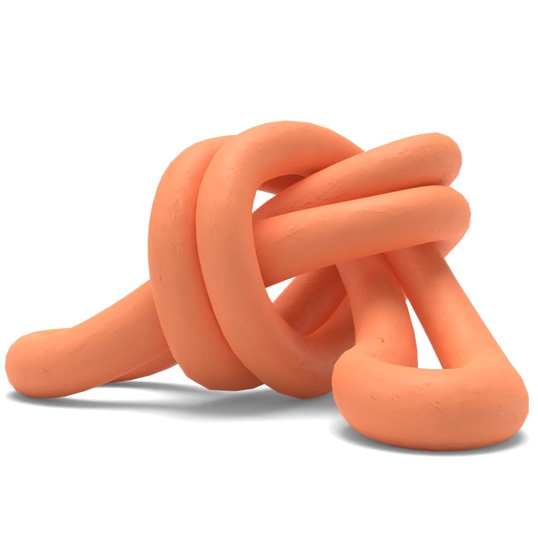 SIN Double Loop Knot Terracotta thumbnail 2