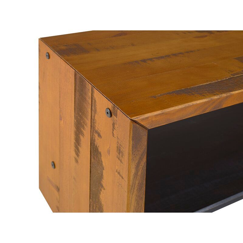 Arocho Wood Shelves Storage Bench thumbnail 6