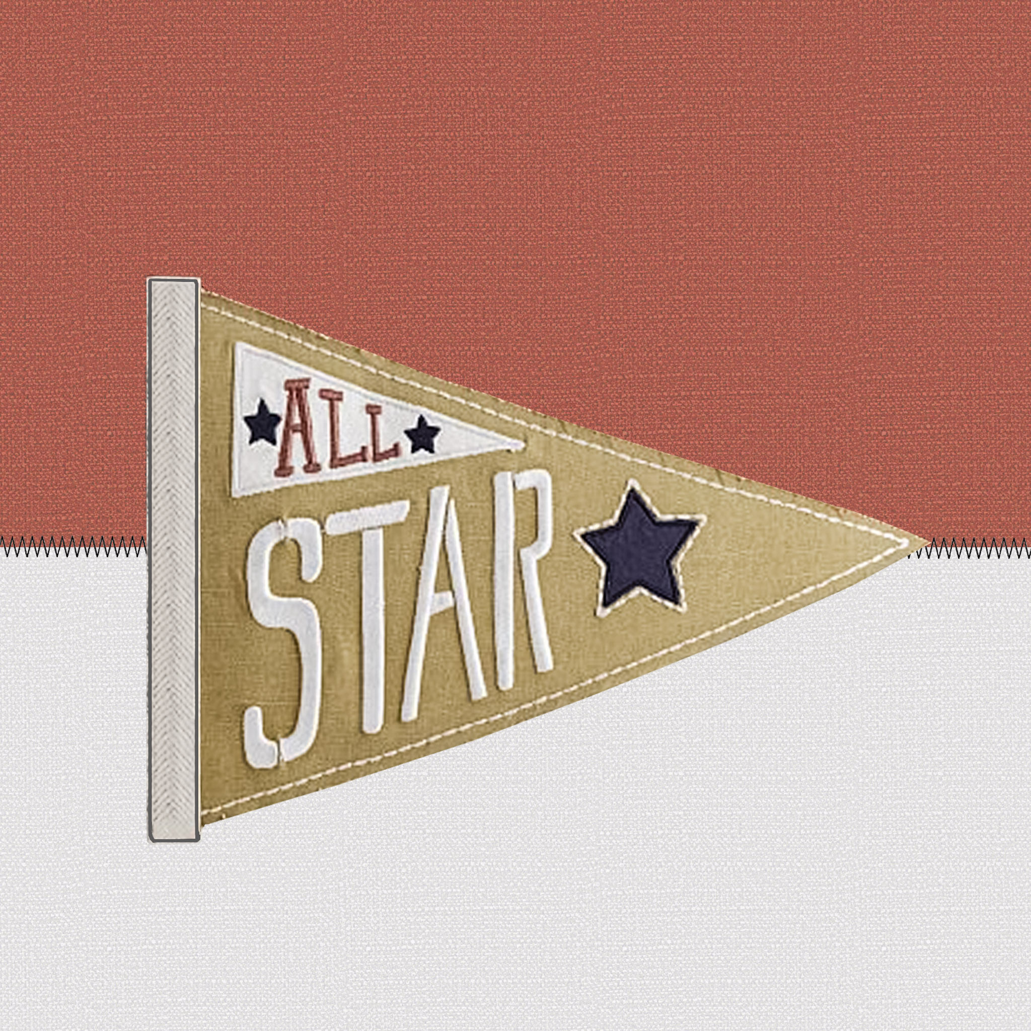 All Star Lumbar Pillow With Insert thumbnail 7