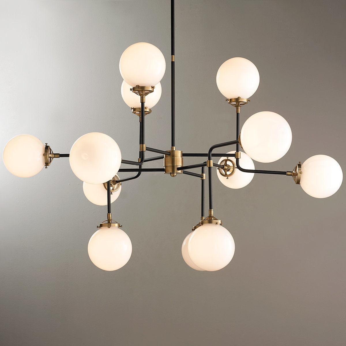 Mid Century Parlor Chandelier thumbnail 3