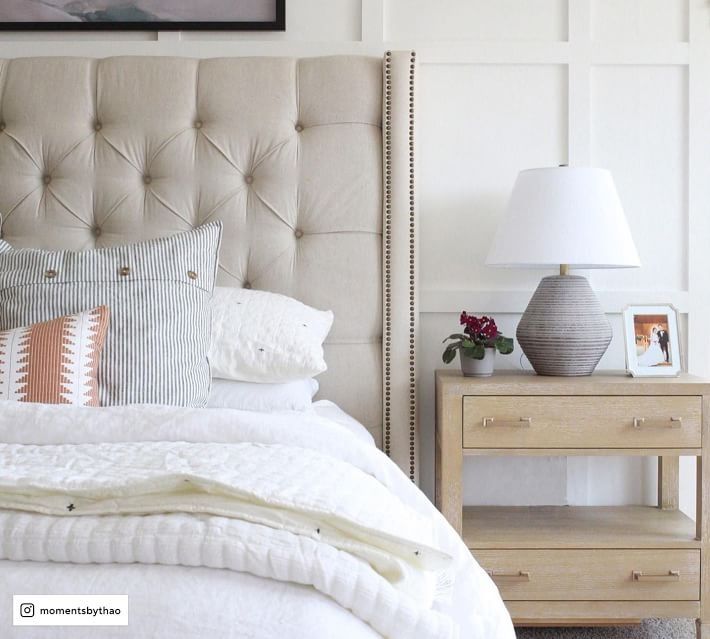 Harper Tufted Upholstered Tall Bed thumbnail 4