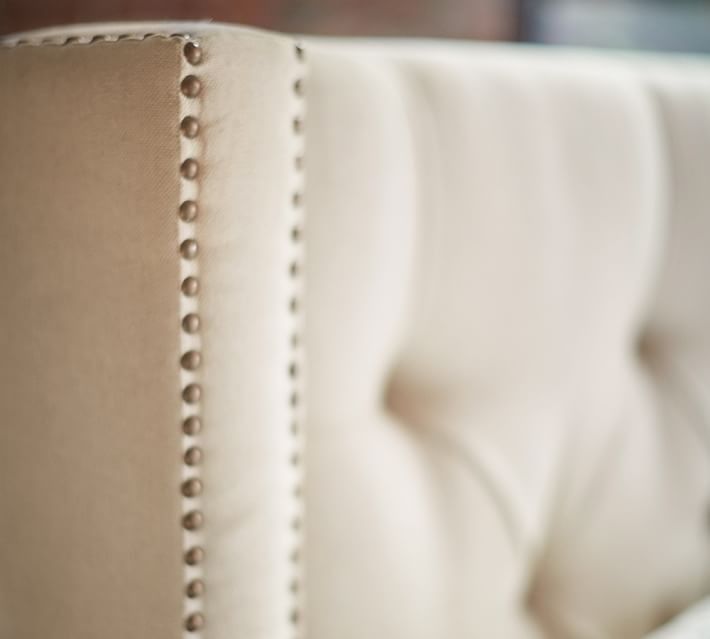 Harper Tufted Upholstered Tall Bed thumbnail 5