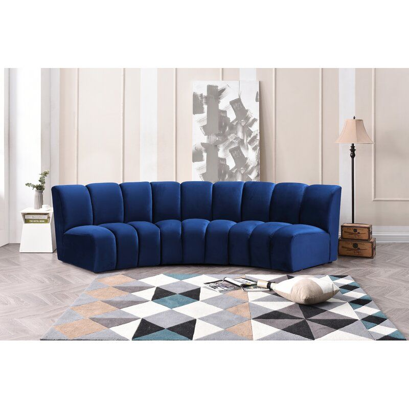 Robertsville Velvet Symmetrical Corner Sectional thumbnail 2