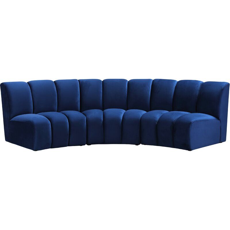 Robertsville Velvet Symmetrical Corner Sectional thumbnail 3