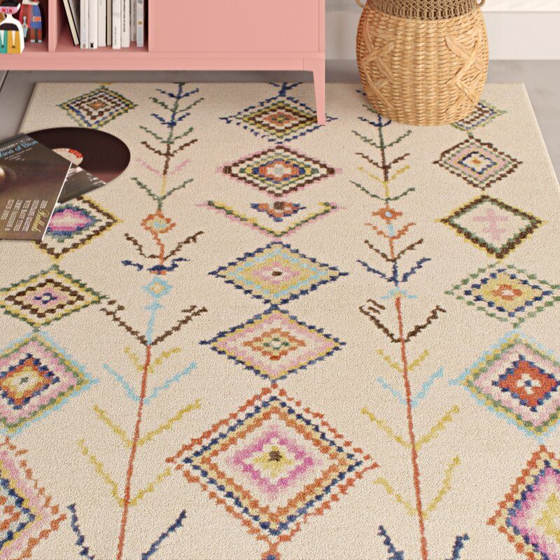 Agostini Southwestern Handmade Tufted Wool Rug 7'6"x9'6" thumbnail 2