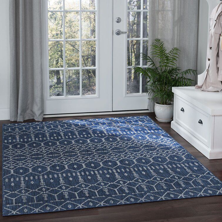Harlee Geometric Area Rug 7'10'' x 10'3'' thumbnail 3